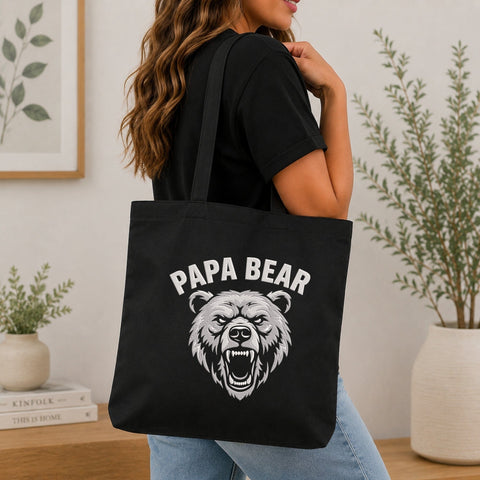 Papa Bear Embroidery Design – Roaring Grizzly Bear Head Fierce Dad Machine Embroidery File Embroidery/Applique DESIGNS PatternFeed8 