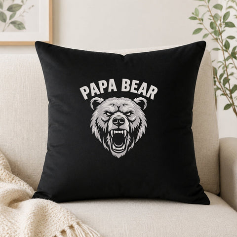 Papa Bear Embroidery Design – Roaring Grizzly Bear Head Fierce Dad Machine Embroidery File Embroidery/Applique DESIGNS PatternFeed8 