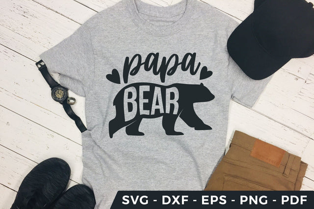 Papa Bear, Father's Day SVG SVG CraftLabSVG 