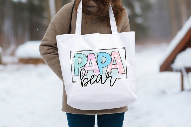 Papa Bear PNG Design Sublimation Designangry 