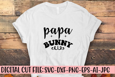 Papa Bunny SVG SVG Syaman 