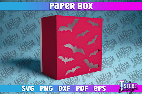 Paper Box SVG | Paper Cut SVG | Home Design SVG The T Store Design 