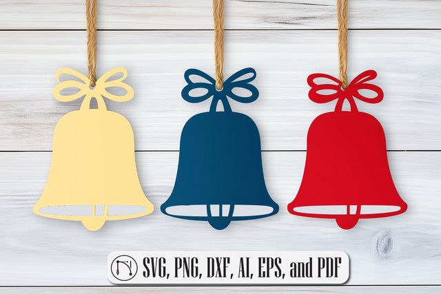 Paper Cut Bells SVG Cut File SVG MD JOYNAL ABDIN 