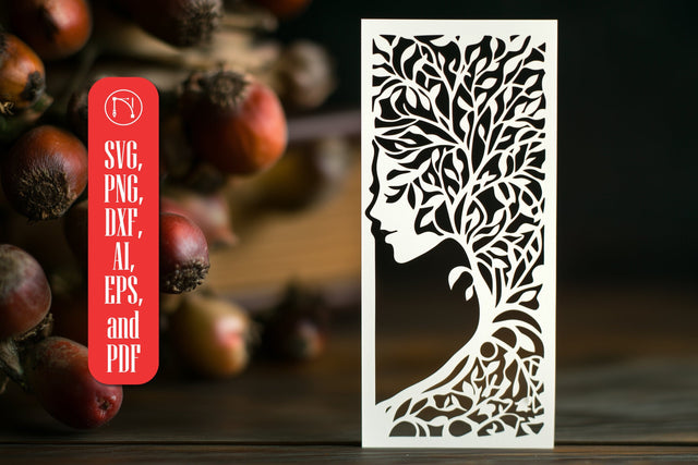 Paper Cut Bookmark SVG Cut File SVG MD JOYNAL ABDIN 