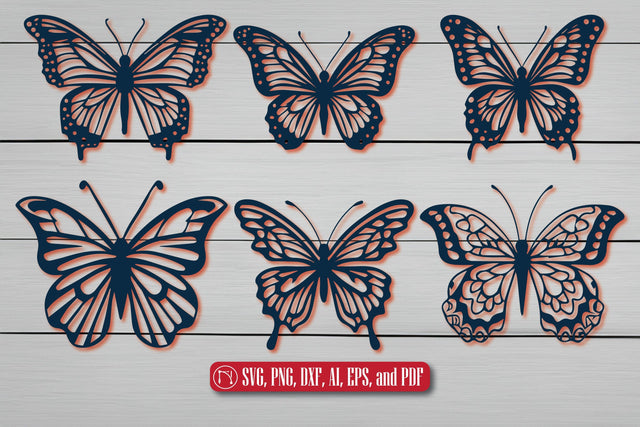 Paper Cut Butterfly SVG Bundle SVG MD JOYNAL ABDIN 