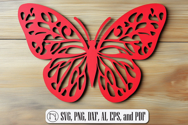 Paper Cut Butterfly SVG Cut File SVG MD JOYNAL ABDIN 