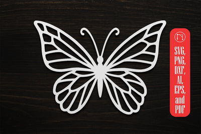 Paper Cut Butterfly SVG cut file SVG MD JOYNAL ABDIN 