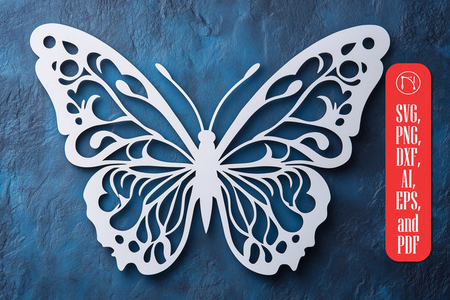 Paper Cut Butterfly SVG Cut File SVG MD JOYNAL ABDIN 