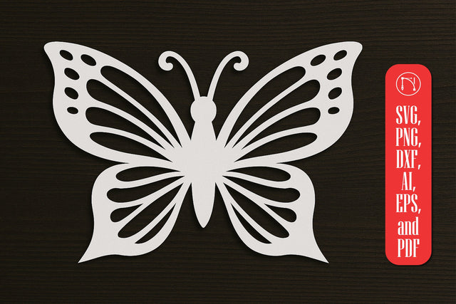 Paper Cut Butterfly SVG cut file SVG MD JOYNAL ABDIN 