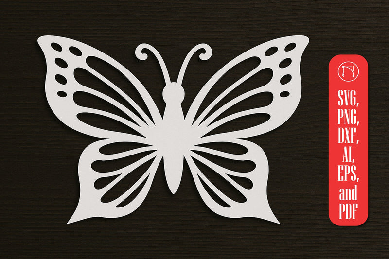 Paper Cut Butterfly SVG cut file SVG MD JOYNAL ABDIN 