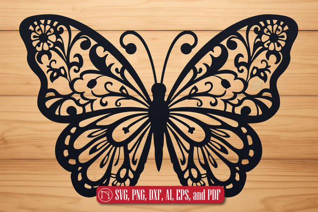 Paper Cut Butterfly SVG Cut File SVG MD JOYNAL ABDIN 
