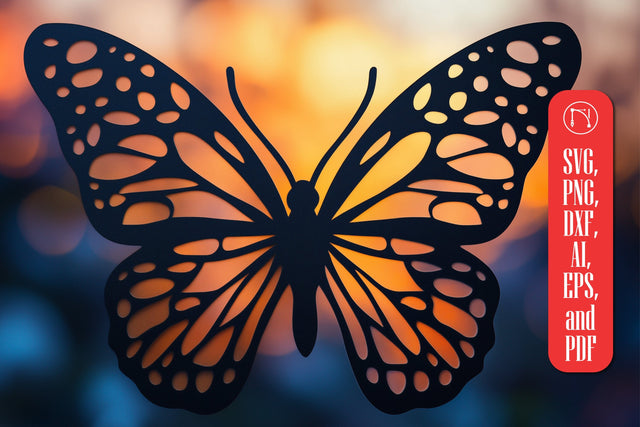 Paper Cut Butterfly SVG Cut File SVG MD JOYNAL ABDIN 