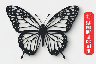 Paper Cut Butterfly SVG Cut File SVG MD JOYNAL ABDIN 