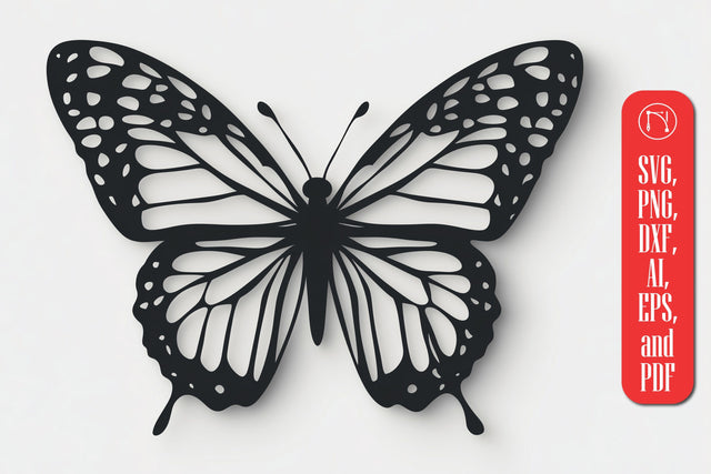 Paper Cut Butterfly SVG Cut File SVG MD JOYNAL ABDIN 