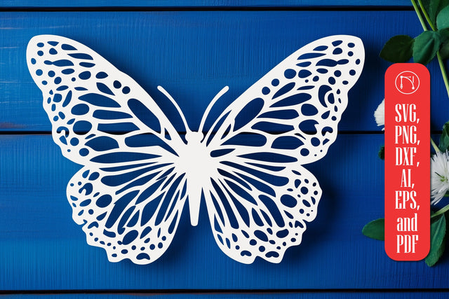 Paper Cut Butterfly SVG Cut File SVG MD JOYNAL ABDIN 