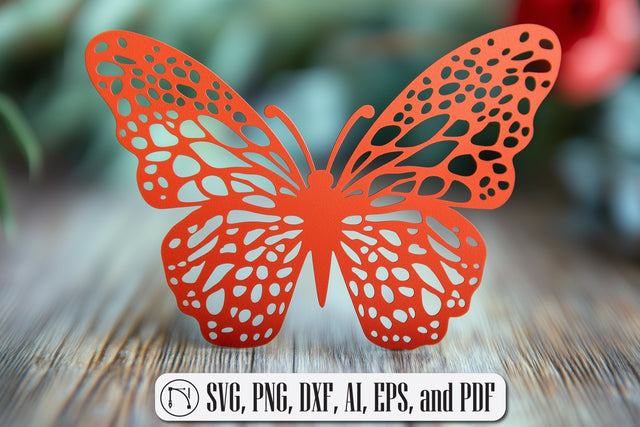 Paper Cut Butterfly SVG Cut File SVG MD JOYNAL ABDIN 