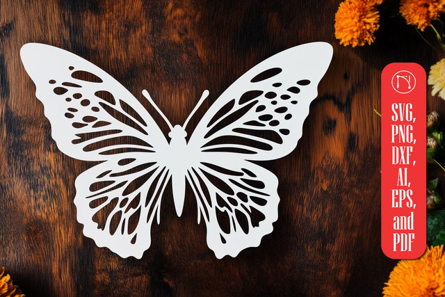 Paper Cut Butterfly SVG Cut File SVG MD JOYNAL ABDIN 