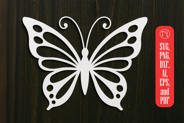 Paper Cut Butterfly SVG cut file SVG MD JOYNAL ABDIN 