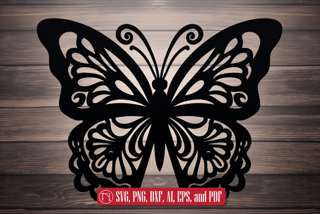 Paper Cut Butterfly SVG Cut File SVG MD JOYNAL ABDIN 