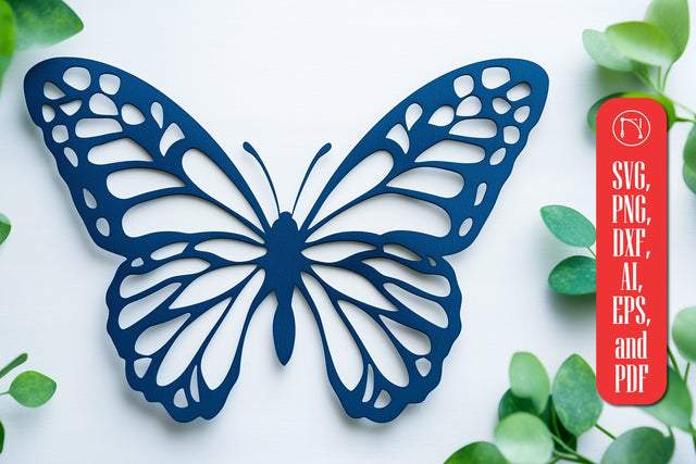 Paper Cut Butterfly SVG Cut File SVG MD JOYNAL ABDIN 