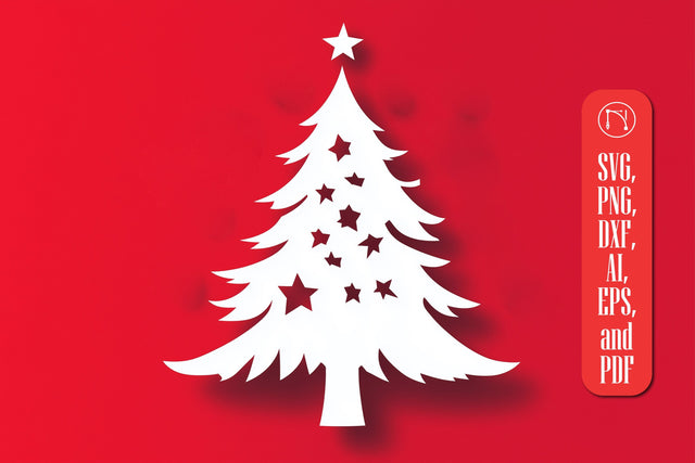 paper cut Christmas Decor SVG cut file SVG MD JOYNAL ABDIN 