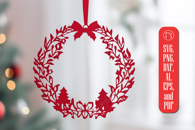 paper cut Christmas Hanging Decor SVG SVG MD JOYNAL ABDIN 