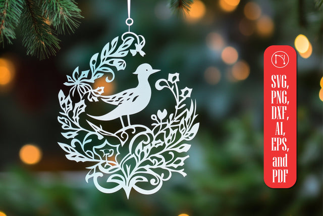 paper cut Christmas Hanging Decor SVG SVG MD JOYNAL ABDIN 