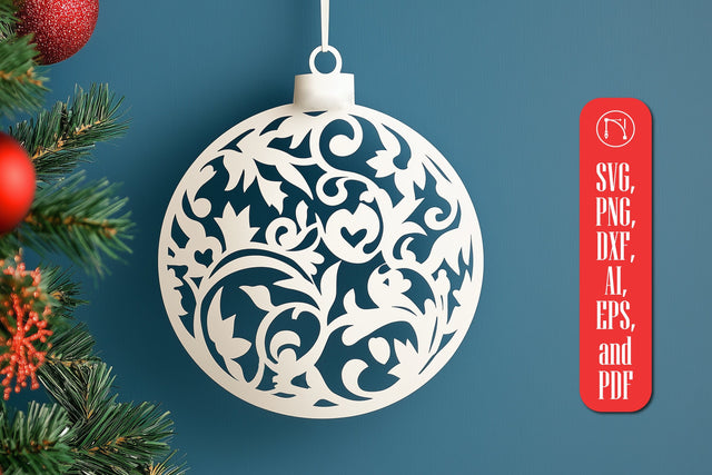 paper cut Christmas Hanging Decor SVG SVG MD JOYNAL ABDIN 