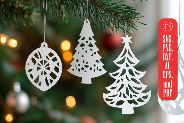 paper cut Christmas Hanging Decor SVG SVG MD JOYNAL ABDIN 