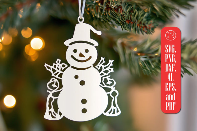 Paper cut Christmas Snowman SVG SVG MD JOYNAL ABDIN 