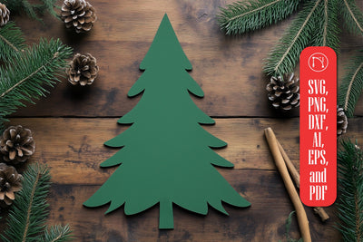 Paper Cut Christmas Tree SVG Cut File SVG MD JOYNAL ABDIN 