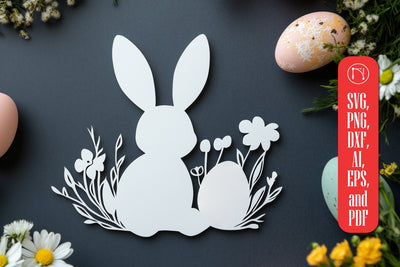 Paper Cut Easter Day SVG Cut File SVG MD JOYNAL ABDIN 