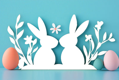 Paper Cut Easter Day SVG Cut File SVG MD JOYNAL ABDIN 