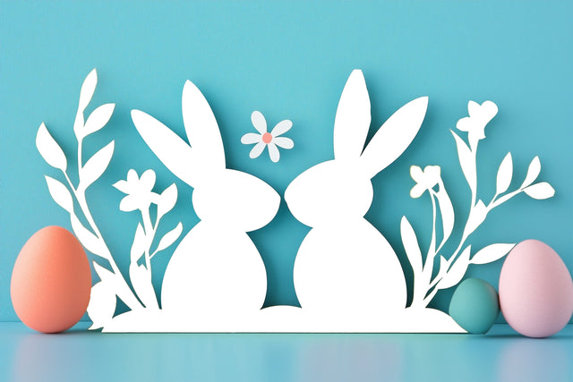 Paper Cut Easter Day SVG Cut File SVG MD JOYNAL ABDIN 
