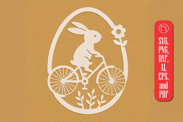 Paper Cut Easter Day SVG Cut File SVG MD JOYNAL ABDIN 