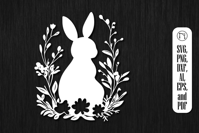 Paper Cut Easter Element SVG Cut File SVG MD JOYNAL ABDIN 