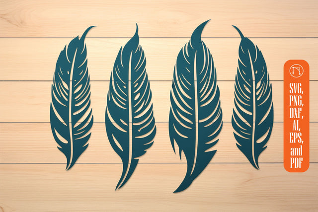 Paper Cut Feather SVG Bundle SVG MD JOYNAL ABDIN 