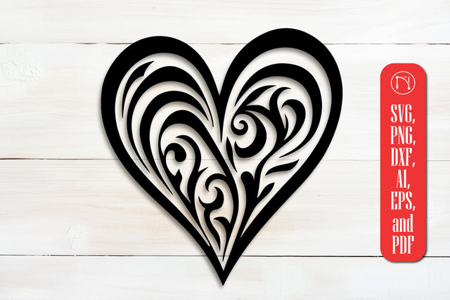 Paper cut floral Heart SVG cut file SVG MD JOYNAL ABDIN 