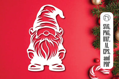 paper cut Gnome SVG cut file SVG MD JOYNAL ABDIN 