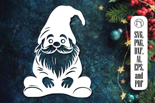 paper cut Gnome SVG cut file SVG MD JOYNAL ABDIN 