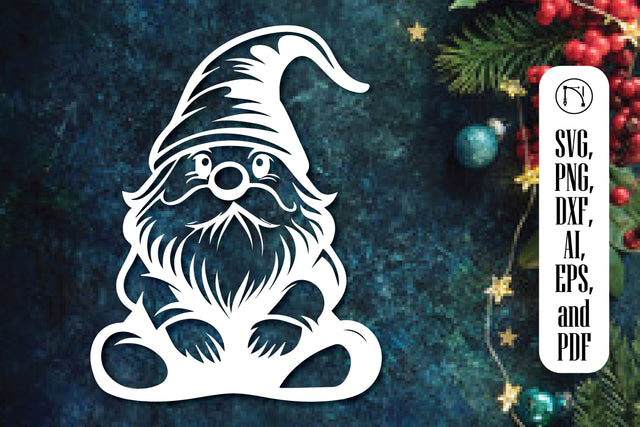 paper cut Gnome SVG cut file SVG MD JOYNAL ABDIN 