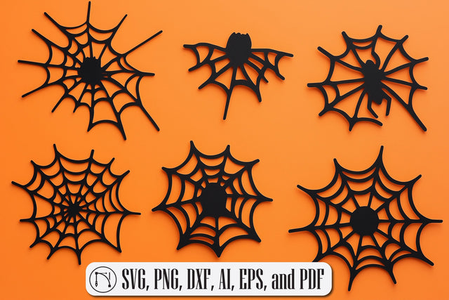 Paper Cut Halloween Spider Web SVG SVG MD JOYNAL ABDIN 