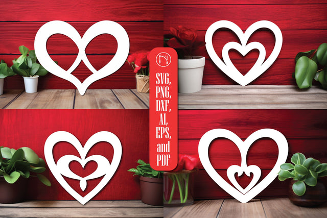 Paper Cut Infinity Love SVG Bundle SVG MD JOYNAL ABDIN 
