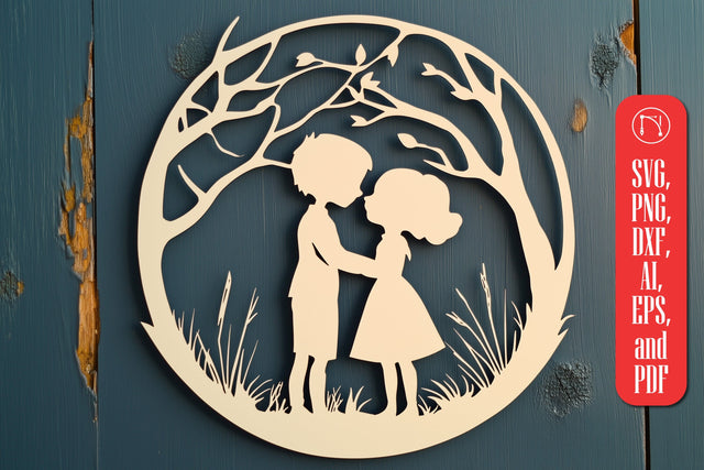 Paper Cut Kids Wall Decor SVG SVG MD JOYNAL ABDIN 