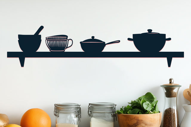 Paper Cut Kitchen Sign SVG Cut File! SVG MD JOYNAL ABDIN 