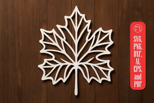 Paper Cut Leaf SVG Cut File SVG MD JOYNAL ABDIN 