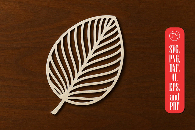 Paper Cut Leaf SVG Cut File SVG MD JOYNAL ABDIN 