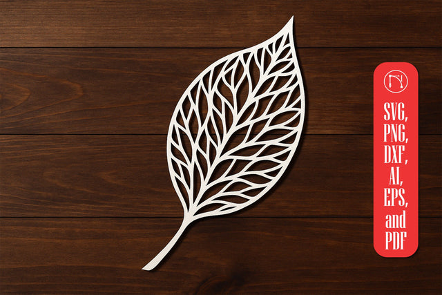 Paper Cut Leaf SVG Cut File SVG MD JOYNAL ABDIN 