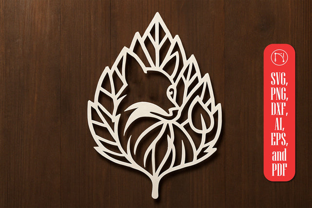 Paper Cut Leaf SVG Cut File SVG MD JOYNAL ABDIN 