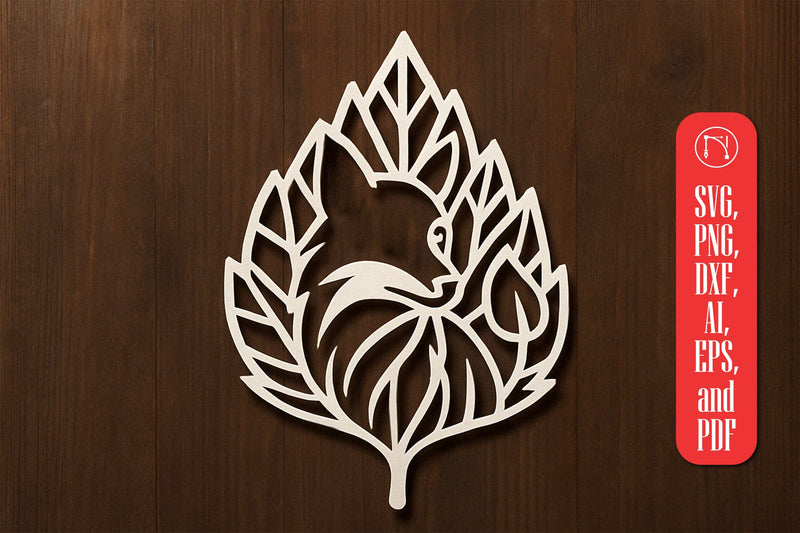 Paper Cut Leaf SVG Cut File SVG MD JOYNAL ABDIN 